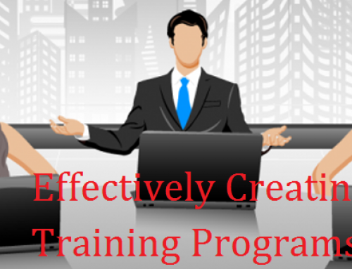 Effectively Creating Training Programs