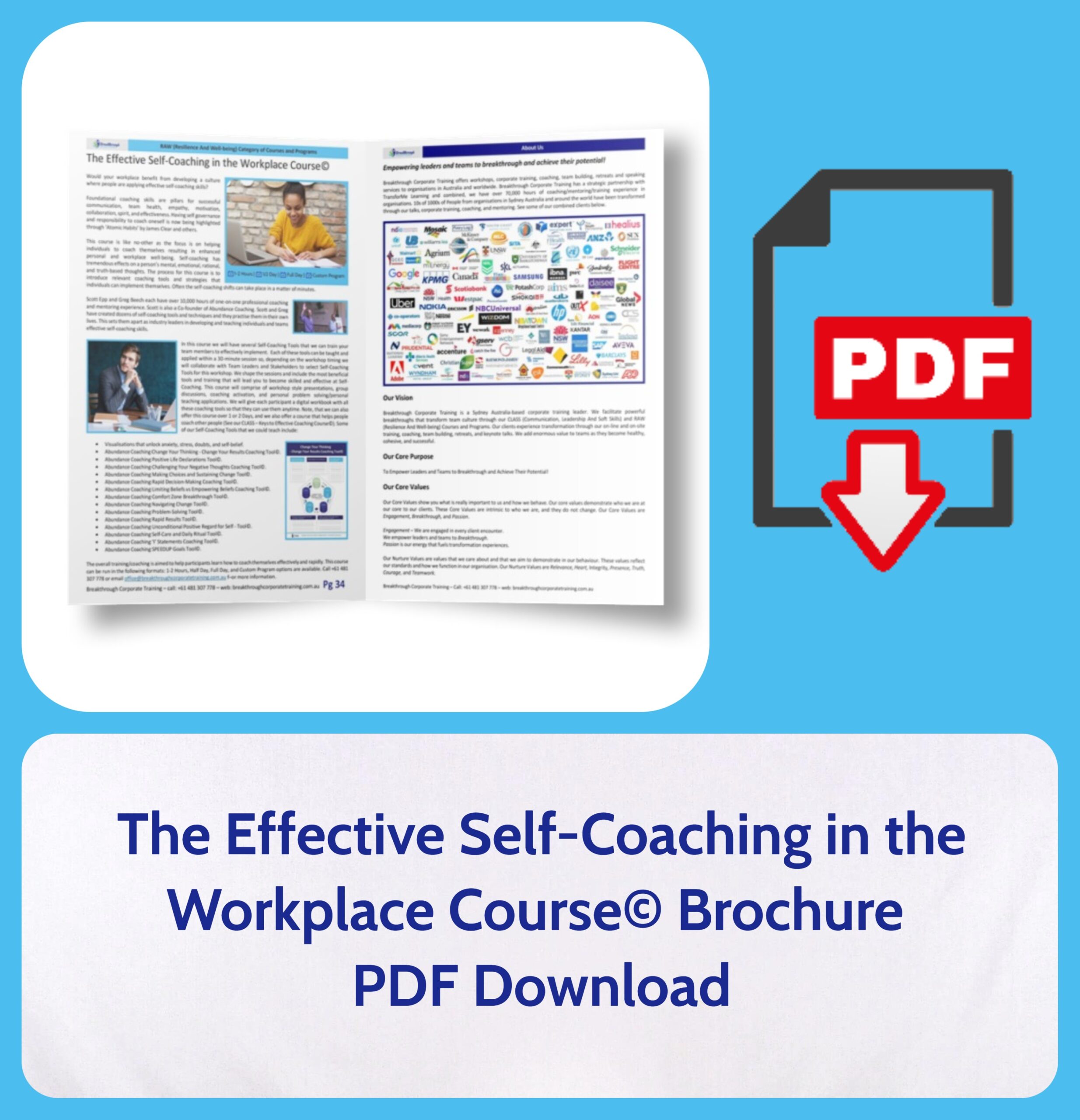 The Effective Self-Coaching in the Workplace Course