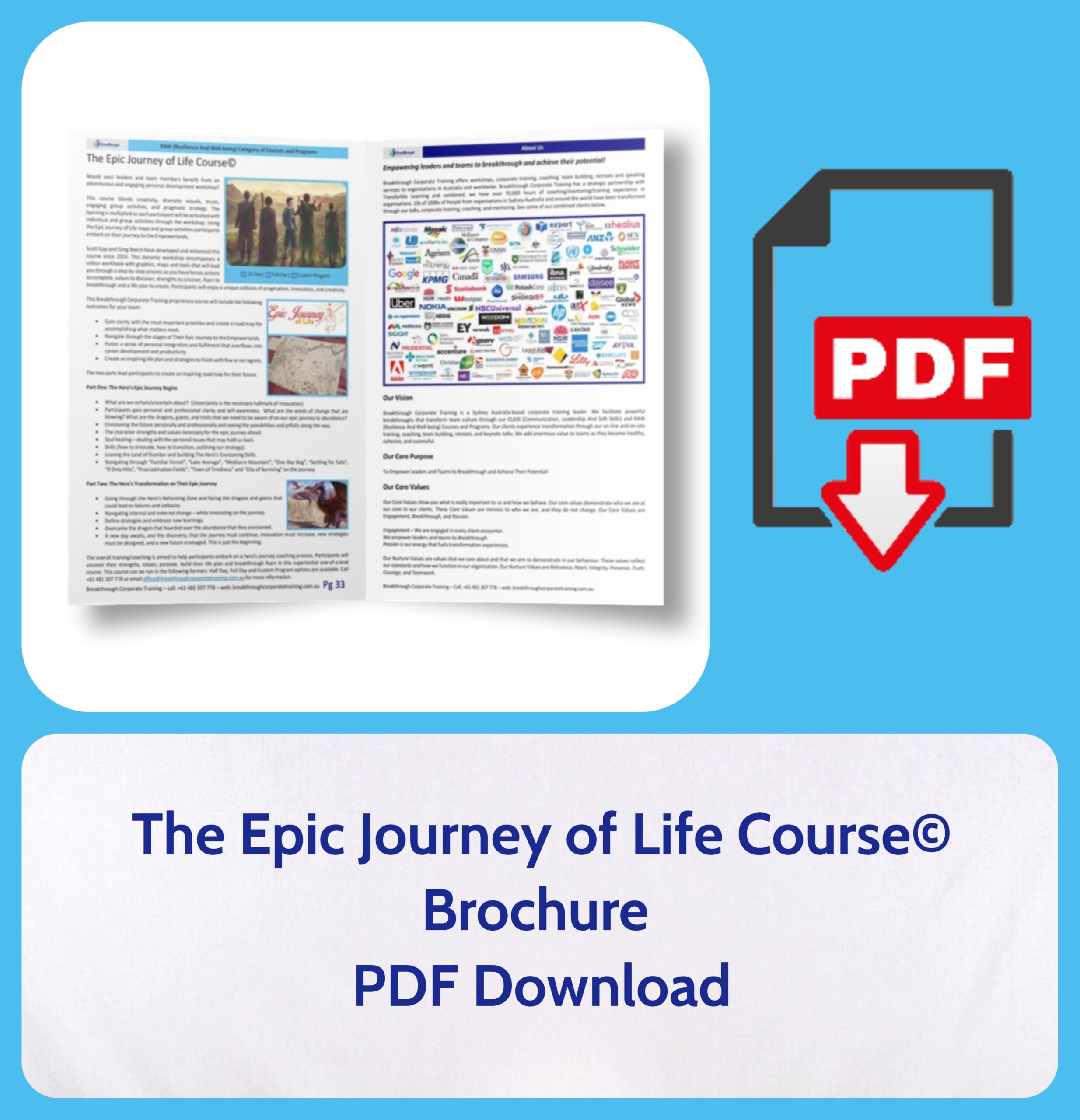 The Epic Journey of Life Course