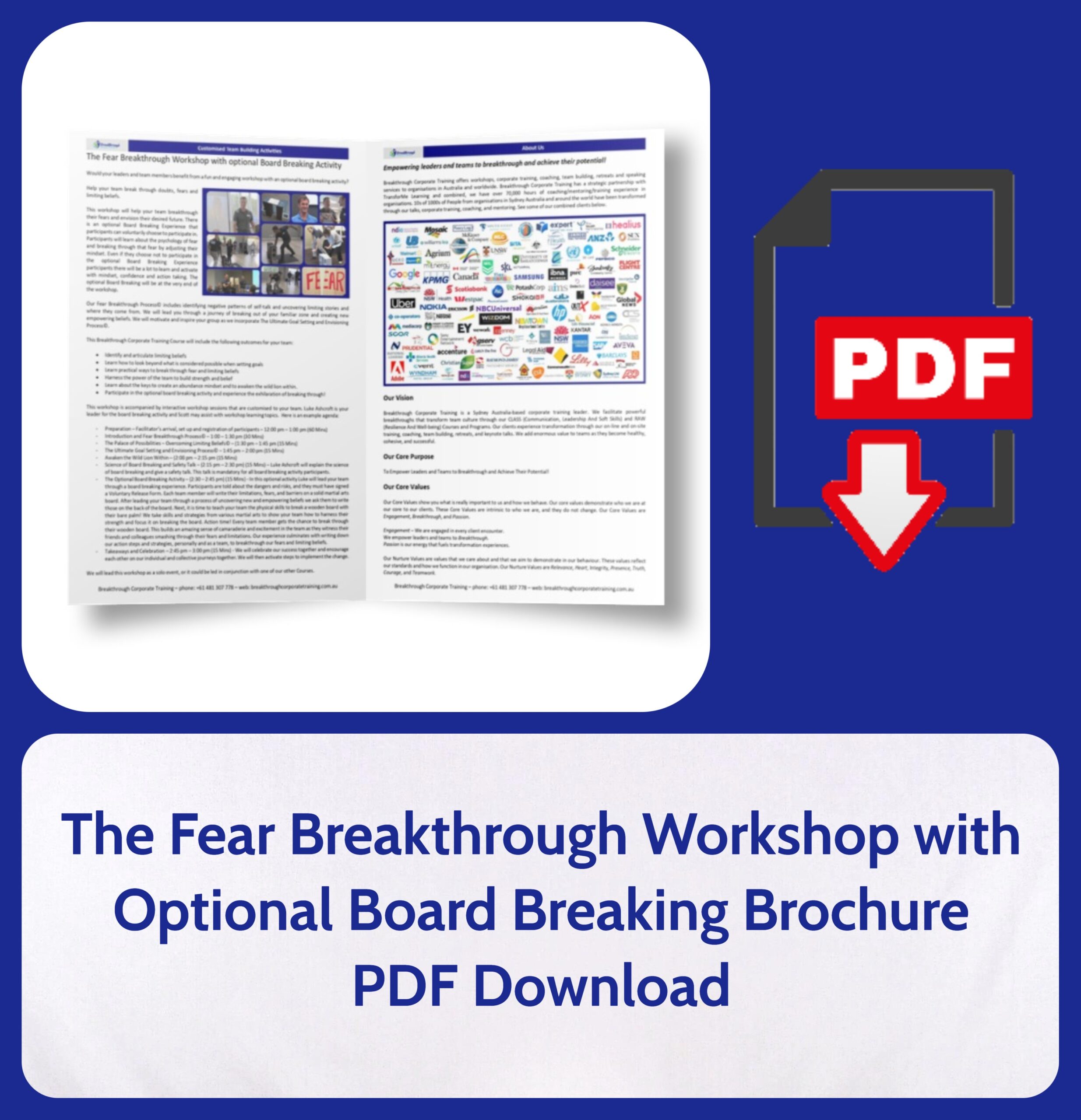 The Fear Breakthrough Workshop