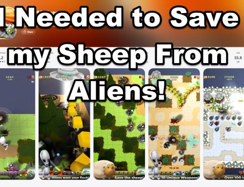 I Needed to Save My Sheep From Aliens!